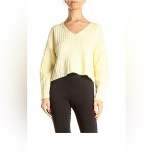 Mango yellow sweater. Size Medium
